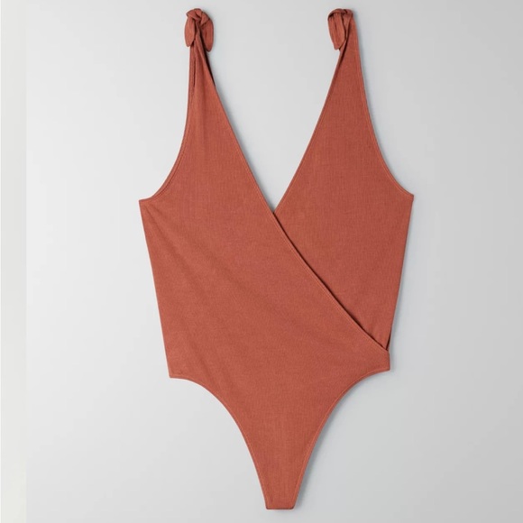 Aritzia Neva Bodysuit - Rusty Brown, XS - Picture 5 of 8